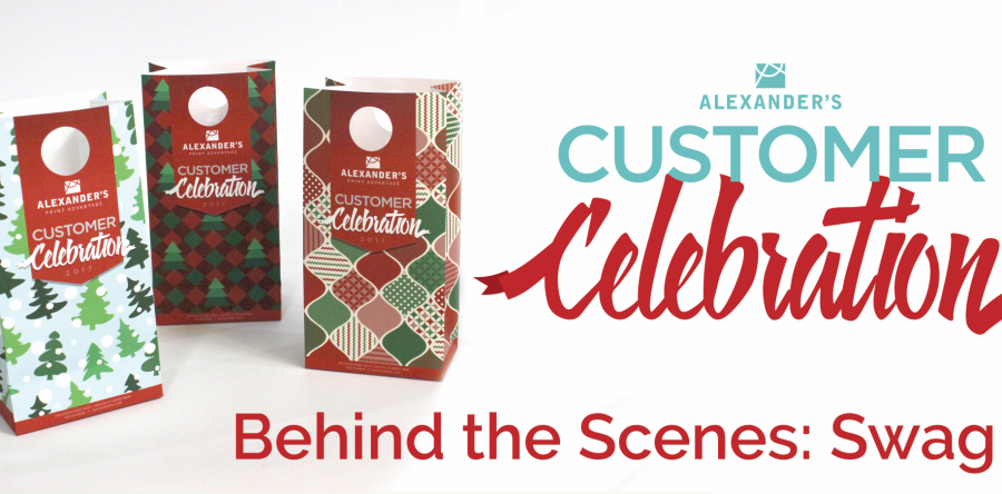 Behind the Scenes: Customer Celebration 2017 Swag