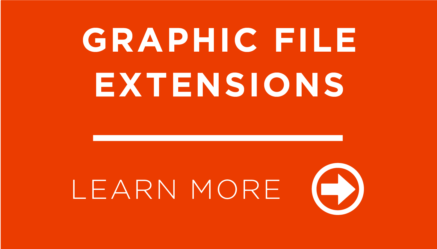 Graphic File Extensions