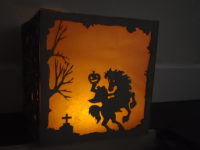 Laser-Cut Halloween Lanterns