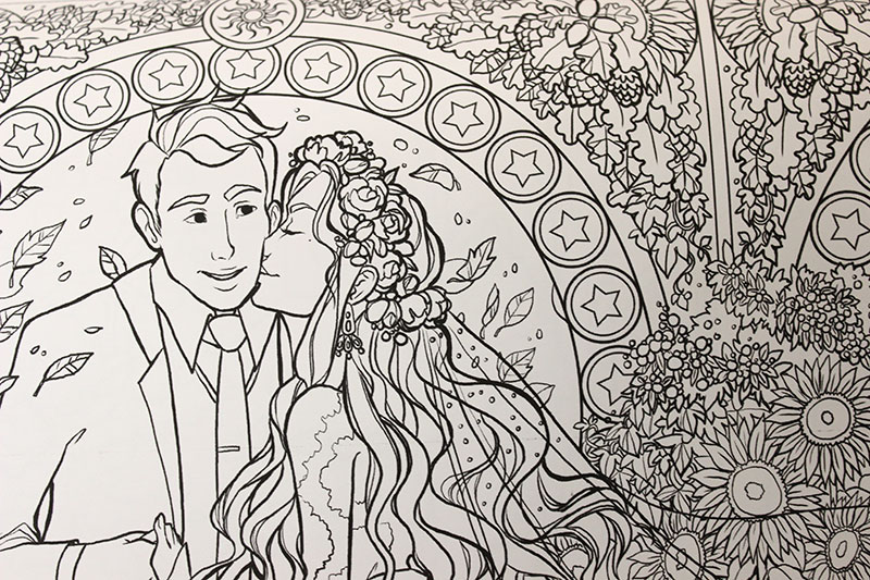 What is the difference between adult coloring books and children's coloring  books?