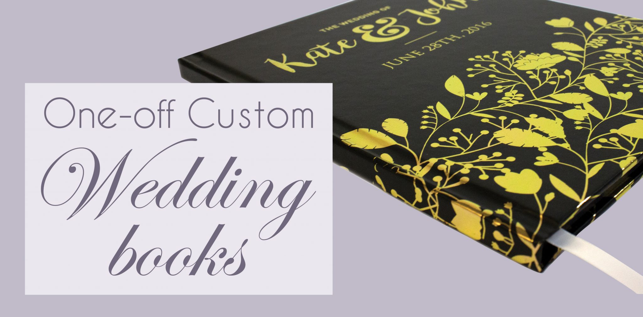 One-Off Custom Wedding Books