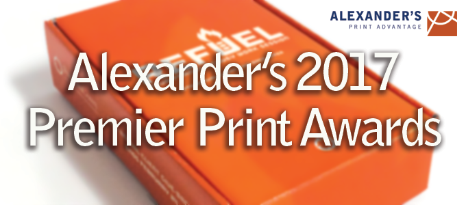 Alexander’s 2017 Premier Print Awards