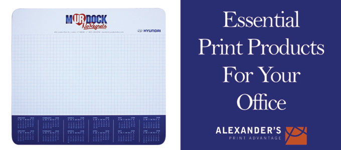 Essential Print Products For Your Office