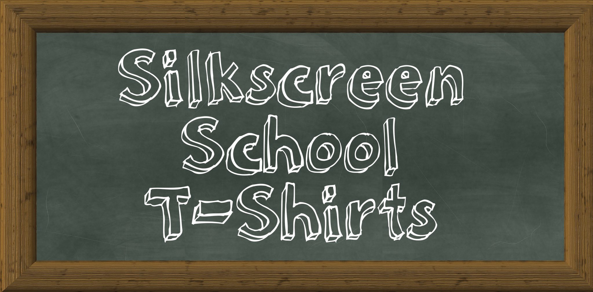 Silkscreen School T-Shirts in a Snap!
