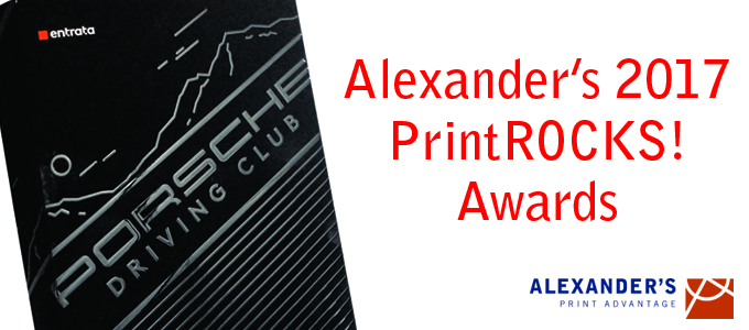 Alexander’s 2017 PrintROCKS! Awards