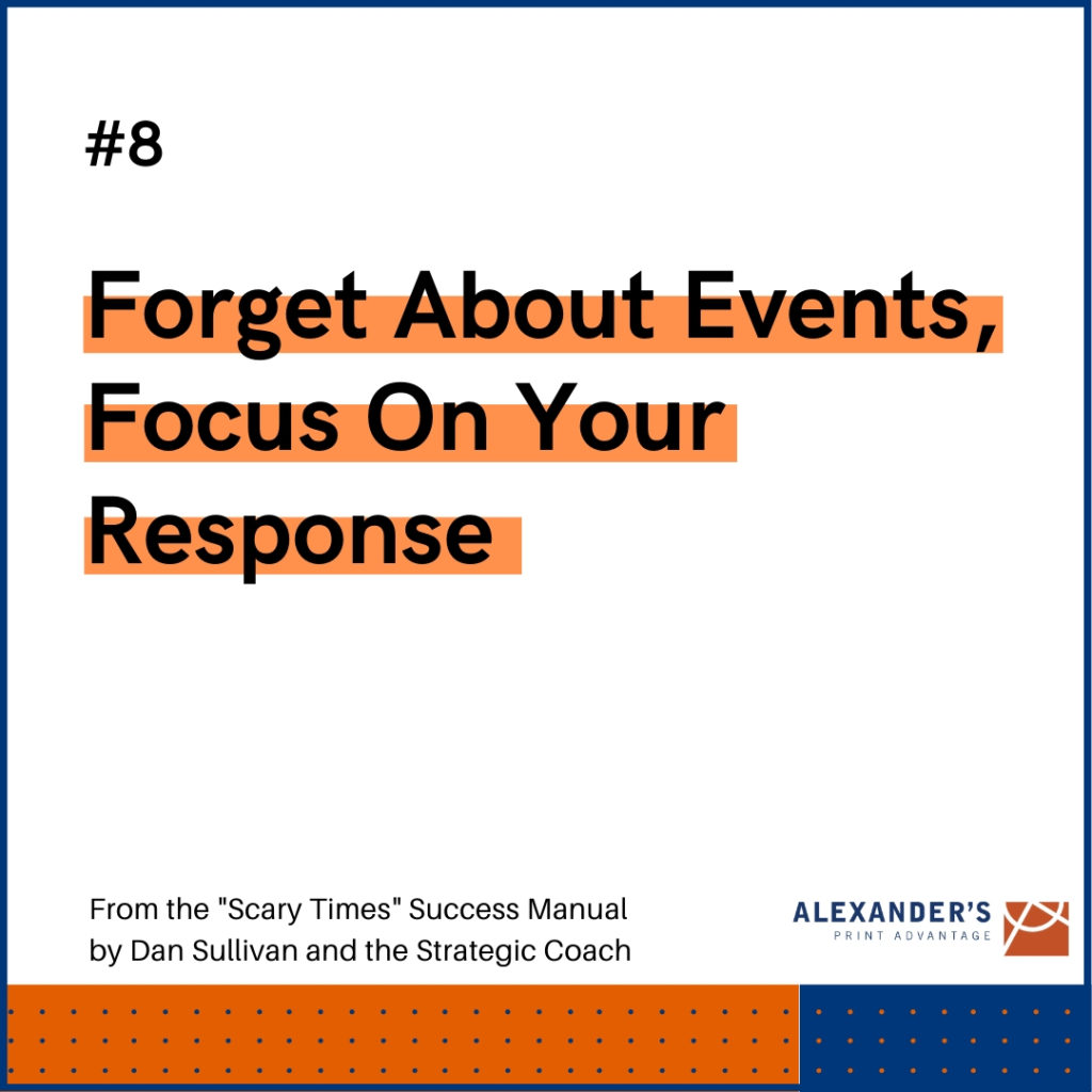 How to focus on your response - Graphic